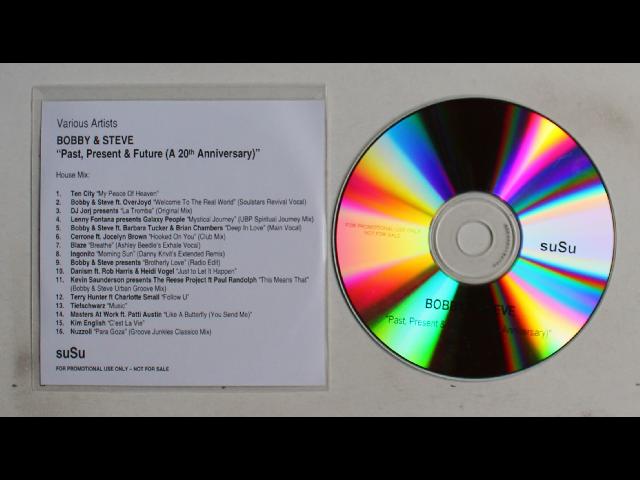 Bobbi & Steve Past, Present & Future (A 20th  Anniversary) UK ADV CDR 2004 House