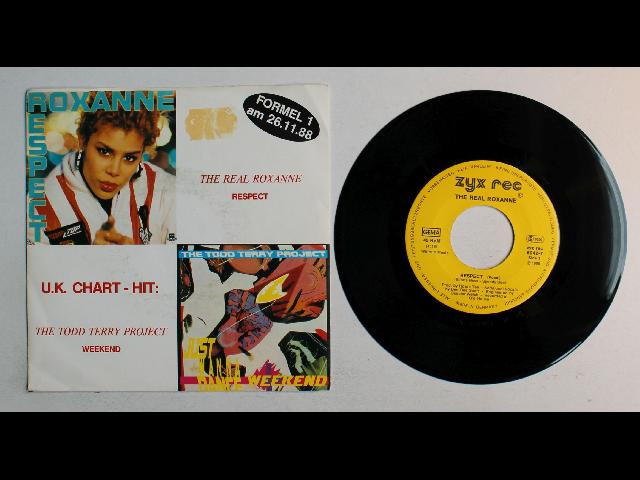The Real Roxanne / Todd Terry Project - Respect / Weekend 7in Vinyl Single 1988