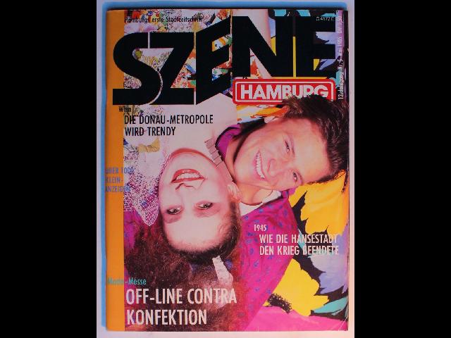 German Szene Hamburg Magazine Mai 1985