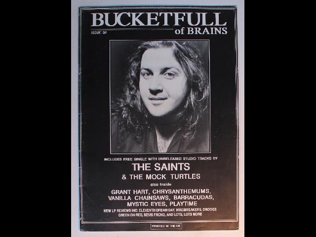 UK Bucketful Of Brains Magazine Issue 32 1989 No 7in Saints Mock Turtles Barracu