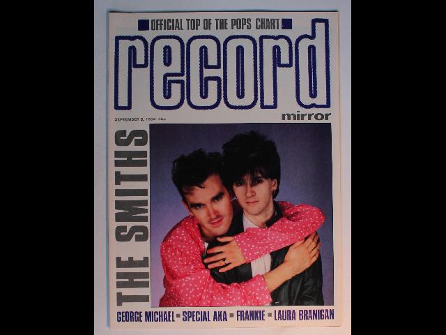 UK Record Mirror Magazine September 8, 1984 The Smiths Special AKA George Michae
