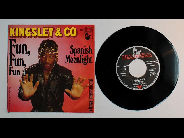Kingsley & Co. Fun, Fun, Fun GER 7inch Vinyl Single 1980 Disco