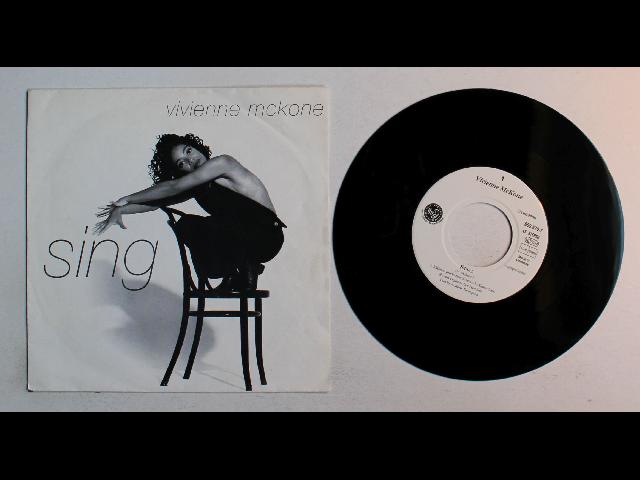 Vivienne Mckone Sing GER 7inch Vinyl Single 1992 Garage House