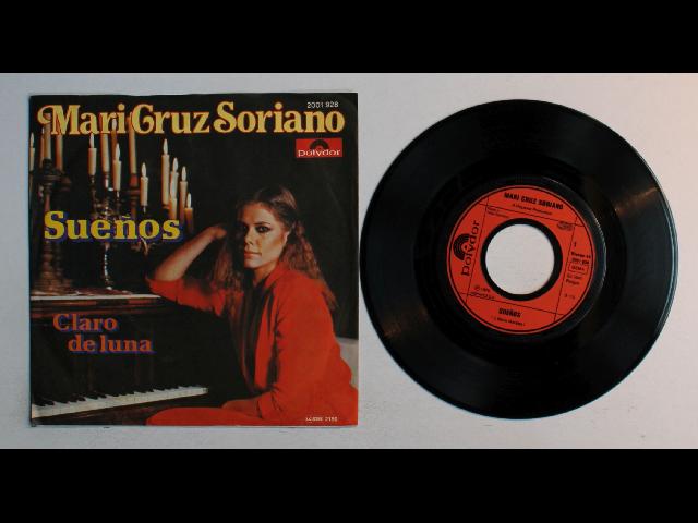 Mari Cruz Soriano Sueños GER 7inch Vinyl Single 1979 Piano Instrumental