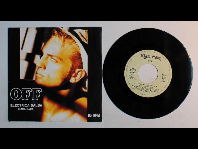 Off Electrica Salsa (Baba Baba) GER 7inch Vinyl Single 1986 Top!