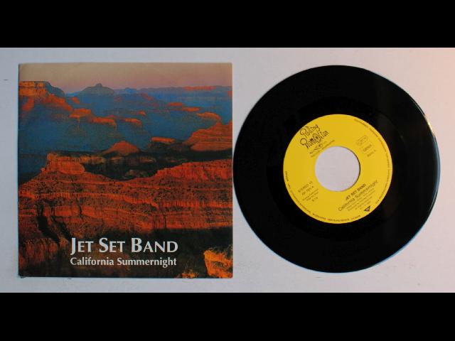 Jet Set Band California Summernight GER 7inch Vinyl Single 1992 Top! Schlager