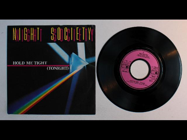 Night Society Hold Me Tight (Tonight) GER 7inch Vinyl Single 1985 Euro Disco